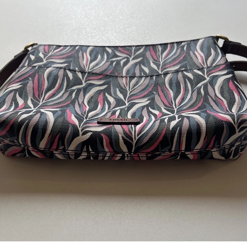 Fossil Leather Crossbody Bag Pattern Boho bag - Picture 13 of 14